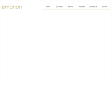 Tablet Screenshot of emanon.com.my